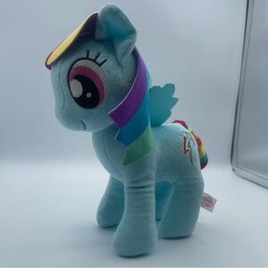 Rainbow Dash Plush 10 inches tall 2016 My Little Pony EUC